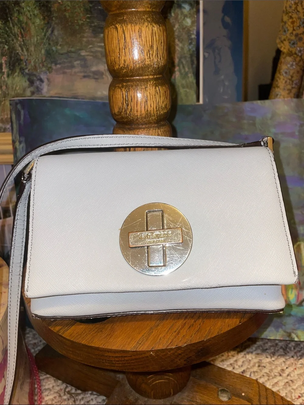 Kate Spade Light Blue Crossbody Bag